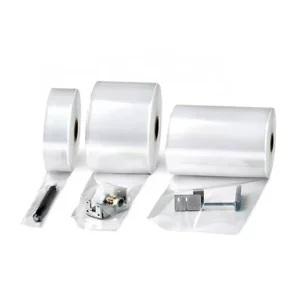 Clear Poly Tubing Rolls Customized Sizes Plastic LDPE Roll 4 Mil Polyethylene Tube on Roll