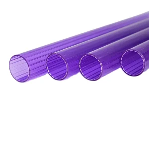 Clear Round PVC Plastic Tubes ABS Plastic Pipes PP PE Extrusion Tube for Building