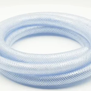 Clear Transparent Flexible High Pressure Coiled PVC Fiber Reinforced Garden Water Hose