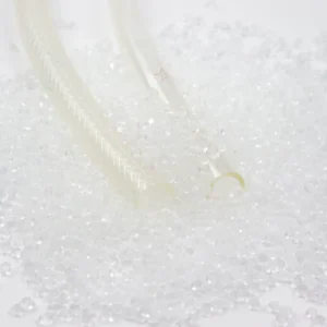 Clear Transparent Flexible PVC Pellets Good Toughness Custom Hardness for Plastic Cable Threading Conduit Pipe
