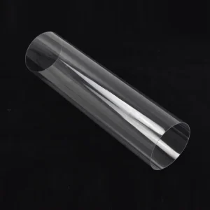 Clear Transparent PVC Tube OD100mm ISO Certified Industrial Packaging Moulding Service Any Length
