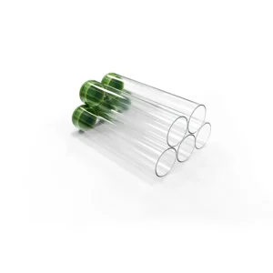 Clear Transparent Reusable Recyclable PP Plastic Cylinder Mascara Tube Plug Secure Cap