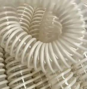 Clear Transparent Rigid PU Duct Hose Rigid Industrial 100/400mm PVC Fabric Reinforced Ventilation & Suction