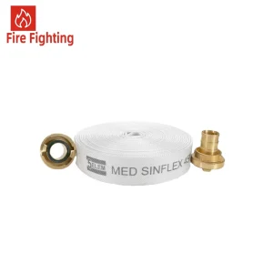 Coated Flexible Fire Hose Lay Flat Hose for On board Firefighting