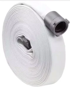Collapsible Flexible Rubber 10mm Woven Water Hose for Fire Fighting with High Pressure Abrasion Ozone Resistance