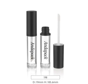 Color Gradual Change Cosmetic Lip Gloss Container Plastic Tube Manufacturer