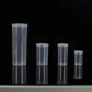 Colorful 13 Dram Food Tubes Flip Cap Pop Top Pharmacy Plastic Vials with Screen Printing Squeeze Bottles Model 302