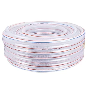 Colorless Transparent Odorless PVC Fiber Reinforced Flexible Hose for Household Water Use