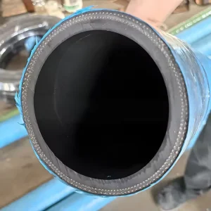 Commercial Grade 1/2″ 2″ ID Black Sand Blast Hose Pipe Heat Resistant Anti Kink Smooth Synthetic Rubber Steel Wire Water