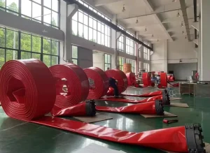 Commercial Grade High Pressure Durable TPU Lay Flat Hose Collapsible Flexible Water Hose for Farmland Irrigation System