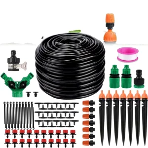 Commercial Micro Automatic Drip Irrigation System Garden Water Dripping Hydroponic Agriculture Arrosage Farm Made of Plastic