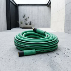Compact Coil Braided Garden Hose Balanced Water Pressure Tube for Mini Balcony Garden Potted Green Plant Maintenance