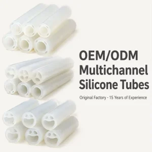 Complex Multi Cavity III Medical Grade Silicone Tube Hose Direct Supply Factory