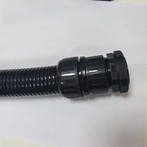 Connector for Corrugated Hose PA66 New Material UL94-V1 Ideal for Electrical Engineering