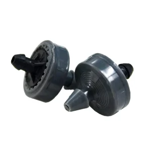 Constant Flow Barb Outlet Watering Dripper Emitters Heads Drip Irrigation Spot Watering Dripper 360 Degree Watering Dripper