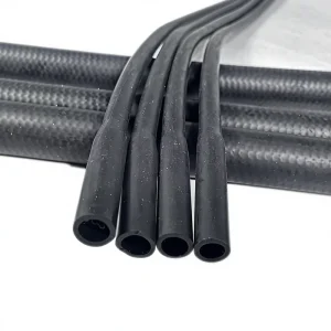 Coolant Overflow Hose EPDM Rubber Automotive Heater Hose Low Pressure Radiator Hose Black Reinforced