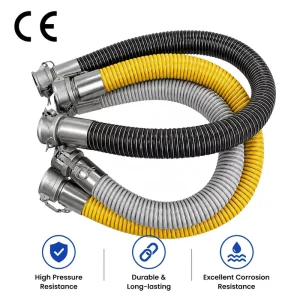Corrosion resistant and Solvent resistant Chemical Hoses Industrial Chemical Flexible Composite Rubber Hoses