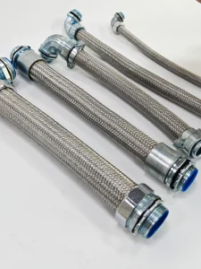 Corrugated Electrical Enhanced Explosion Proof Tubing Braided Stainless Steel Flexible Conduit Metal Hose