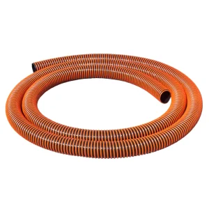 Corrugated Flexible UPVC Suction Reinforced Hose High Pressure Eco Friendly Lightweight Industrial Use Customizable Length ISO