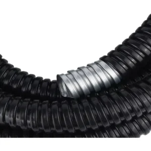 Corrugated Interlock Flexible Stainless Steel Conduits PVC Coating ISO Certified 100 Working Temperature for Gas Water Supply
