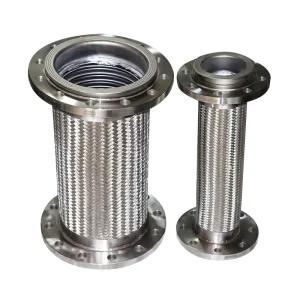 Corrugated Metal Hose Flange Braided High Pressure Hose High Temperature Resistant Corrugated Pipe for Steam Oil