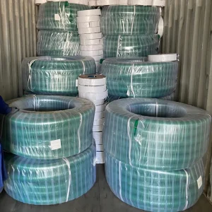 Corrugated PVC Suction Hose Green Red Yellow Flexible High Pressure Irrigation