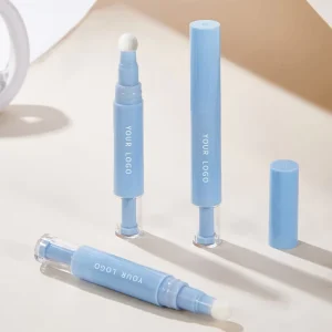 Cosmetic Blue Plastic Tube Concealer Pen Balm Foundation Packaging
