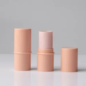 Cosmetic Packaging Empty Lip Balm Container 6g DIY Colorful Plastic Lipstick Tube Concealer Stick Bottle Custom