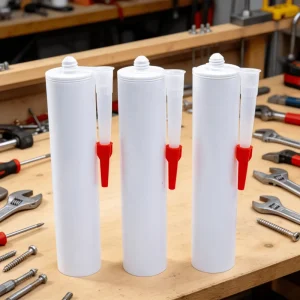 Cost Effective Cylinder Empty Tubes Cartridges for Glass Glue Grout Epoxy Colored Sand Construction Custom Color