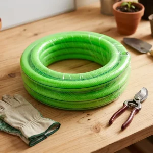 Cracking Proof High Elastic PVC Water Pipe Ultra Flexible Reinforced Garden Hose with High Tensile Strength for Heavy Duty