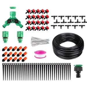 Cross border Drip Irrigation Set 40m Agricultural Garden Greenhouse ABS Material Watering System