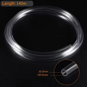 Crystal Clear PVC Hose Durable Flexible High Transparency Water Hose for Agricultural Irrigation and Home Garden