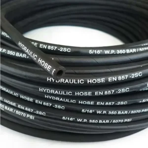 Custom 1/4 To 1 Inches 400 Bar High Pressure Hydraulic Rubber Hose Hoses And Fittings EN 857 2SC