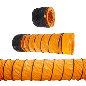 PVC Insulated Flexible Duct Air Ducting Flange Connection Flexible Hose Graphic Design for School Use