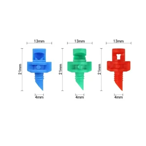 Custom 90/180/360° Drip Irrigation Sprinkler Adjustable Nozzle for Orchard & Garden Watering
