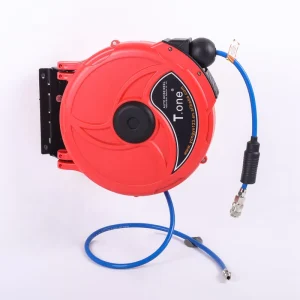 Custom Air Hose Reel Retractable Impact Resistant Material Designed Outdoor Work Area Air Hose Reel