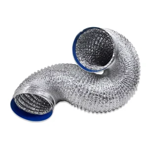 Custom Aluminum Flexible Duct Hose 4″ 6″ and 10″ Ventilation Pipes for Kitchen Range Hoods and Dryer Vents