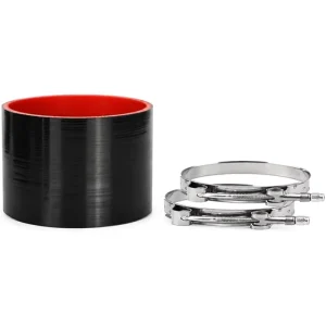 Custom Automotive Universal Braided Reinforced Silicone Straight Coupler Silicone Tube