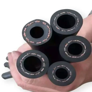 Custom Black Rubber Air Conditioning Hoses for Auto A/C System with Cutting Service