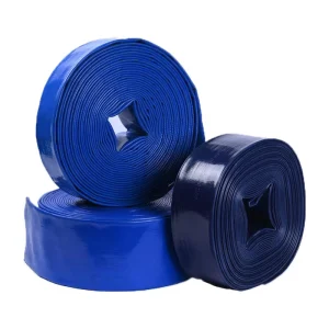 Custom Blue Flexible PVC Hose Lay flat Farm Irrigation Hose