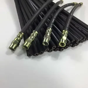 Custom Brake Hose Assembly SAE J1401 Made to Order Length With Fittings for Auto