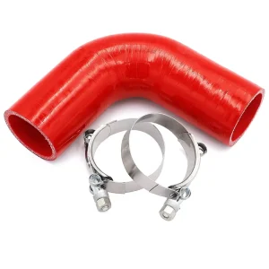 Custom Car Cold Air Intake 90 Degrees Reducer 57 60 63 70 76mm Silicone Elbow Hose Tube with Cutting Service
