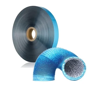 Custom Color 4 Inch Ventilation Fan Ducting Flexible Air Duct Pipes Aluminum Foil Tube for air Condition Raw Materials Alu