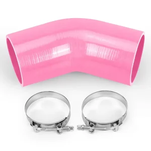 Custom Color Size logo Car Intercooler 102mm 135 Degree Elbow Coupler Silicone Hose