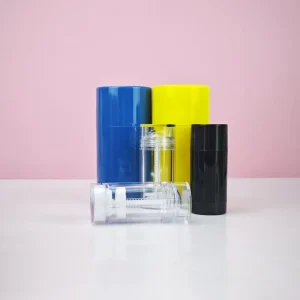 Custom Colour Available Twist up Plastic Gel Deodorant Tube 15g 30g 50g 75g Customized Color Empty Plastic Deodorant Stick