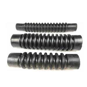 Custom Corrugated Rubber Hoses for Automotive & Industrial Use High Elasticity & Dust Proof Telescopic Cover