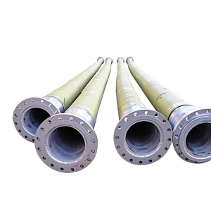 Custom Cut Large Diameter Flexible Synthetic Rubber Hose for Water Suction Discharge for Industrial Use