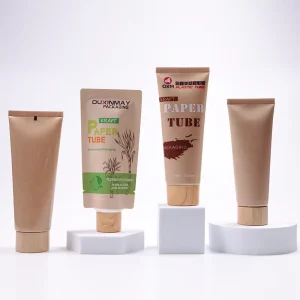 Custom Eco friendly Plastic PCR BIO Cosmetic Tubes with Screw Cap Empty Squeeze for Skin Care OEM ODM Acceptable