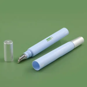 Custom Empty Lip Gloss Balm Tubes 15ml 30ml Plastic Eye Cream Tube Metal Refillable Soft Squeez PE Cosmetic Packaging Tube