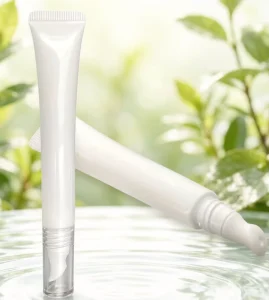 Custom Empty Tubes Aluminum Plastic Squeeze Containers Packaging Thickness 0.5mm 20ml